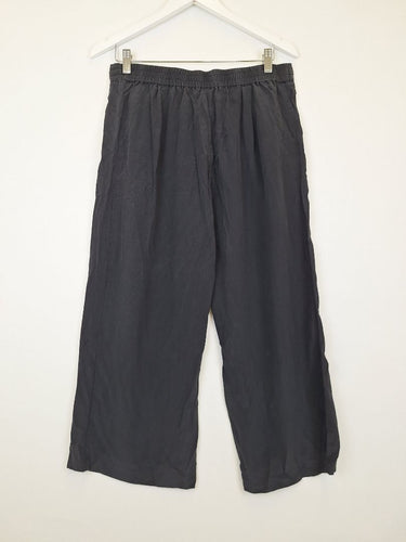 Second-Hand - Lee Mathews Silk Stonewash Floaty Pants Size 12 - SwapUp