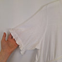 Second-Hand - Willow Tree Airy Frilled Summer Staple Top Size 14 - SwapUp