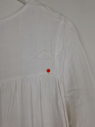 Second-Hand - Willow Tree Airy Frilled Summer Staple Top Size 14 - SwapUp