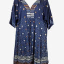 Second-Hand - Lula Soul Bohemian Navy Callie Midi Dress Size XXXL - SwapUp
