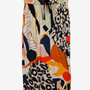 Second-Hand - Conditions Apply Abstract Print Midi Skirt Size XS - SwapUp