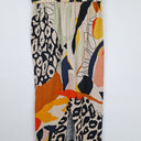 Second-Hand - Conditions Apply Abstract Print Midi Skirt Size XS - SwapUp
