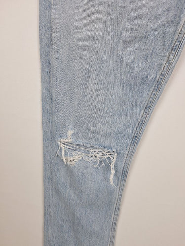 Second-Hand - Agolde Light Wash High Waisted Jeans Size 8 - SwapUp
