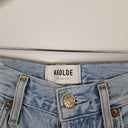 Second-Hand - Agolde Light Wash High Waisted Jeans Size 8 - SwapUp