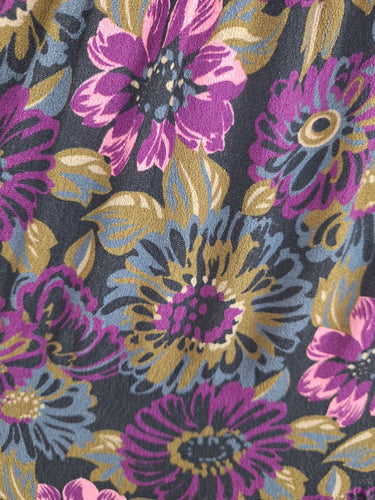 Second-Hand - Something 4 Olivia Pretty Shirred Asymmetric Midi Dress Size 16 - SwapUp