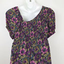 Second-Hand - Something 4 Olivia Pretty Shirred Asymmetric Midi Dress Size 16 - SwapUp
