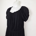 Second-Hand - The Poetic Gypsy Off The Shoulder Tiered Midi Dress Size 16 - SwapUp