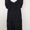Second-Hand - The Poetic Gypsy Off The Shoulder Tiered Midi Dress Size 16 - SwapUp