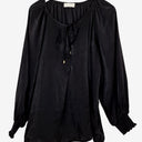 Second-Hand - Something 4 Olivia Noir Luxe Tied Top Size 16 - SwapUp