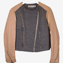 Second-Hand - Alice McCall Asymmetric Biker Style Jacket Size 4 - SwapUp