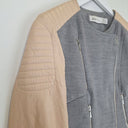Second-Hand - Alice McCall Asymmetric Biker Style Jacket Size 4 - SwapUp