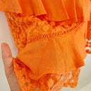 Second-Hand - Sage + Paige Tangerine Summer Event Mini Dress Size 8 - SwapUp