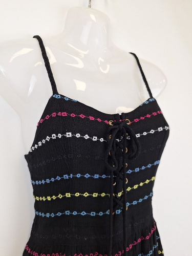 Second-Hand - Superdry Sweet Embroidered Weekend Mini Dress Size 8 - SwapUp