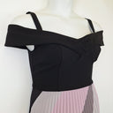 Second-Hand - Review Timeless Pleated Evening Midi Dress Size 10 - SwapUp