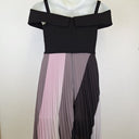 Second-Hand - Review Timeless Pleated Evening Midi Dress Size 10 - SwapUp