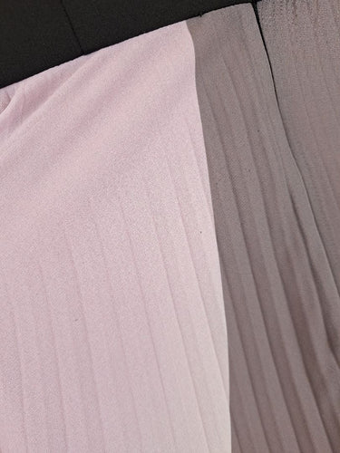 Second-Hand - Review Timeless Pleated Evening Midi Dress Size 10 - SwapUp