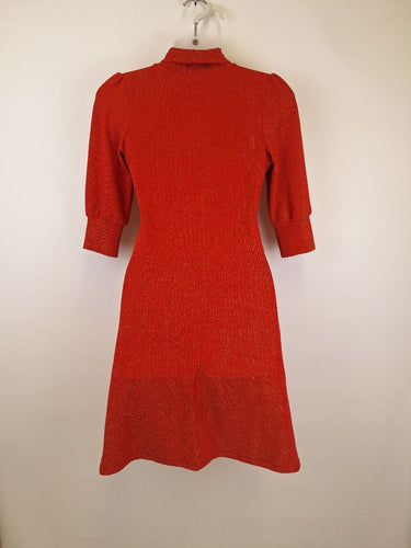 Second-Hand - Assorted Brands Sparkling Draped Stretch Mini Dress Size S - SwapUp
