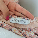 Second-Hand - Atmos & Here Feminine Ruched Soft Pink Midi Dress Size 8 - SwapUp