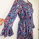 Second-Hand - Karen Walker Statement Silk Event Mini Dress Size 8 - SwapUp