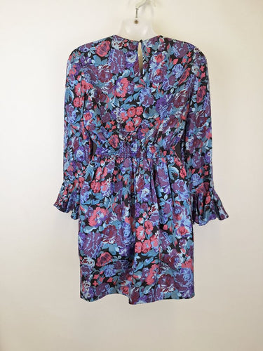 Second-Hand - Karen Walker Statement Silk Event Mini Dress Size 8 - SwapUp