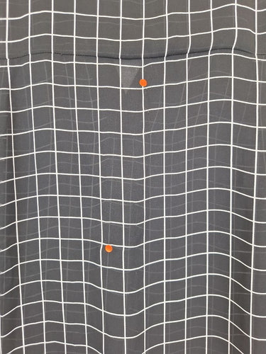 Second-Hand - Pingpong Semi Sheer Checker Office Top Size 14 - SwapUp