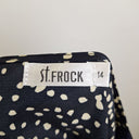 Second-Hand - St. Frock Charming Speckled Tied Waist Dress Size 14 - SwapUp
