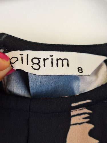 Second-Hand - Pilgrim Polished Halter Top Size 8 - SwapUp