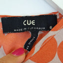 Second-Hand - Cue Funky Polka Dot Sleeveless Top Size 6 - SwapUp