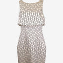Second-Hand - Keepsake Smart Geometric Print Mini Dress Size XS - SwapUp