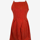 Second-Hand - Oxford Preppy Tailored Linen Blend Mini Dress Size 6 - SwapUp