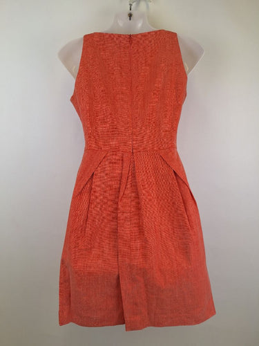 Second-Hand - Oxford Preppy Tailored Linen Blend Mini Dress Size 6 - SwapUp