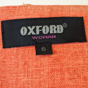 Second-Hand - Oxford Preppy Tailored Linen Blend Mini Dress Size 6 - SwapUp