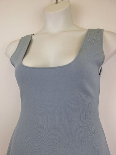 Second-Hand - Saba Slate Knit Scoop Back Dress Size M - SwapUp