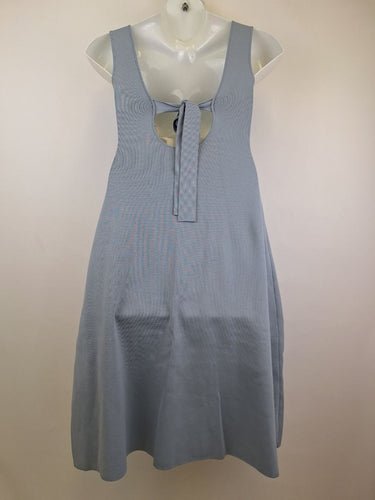 Second-Hand - Saba Slate Knit Scoop Back Dress Size M - SwapUp