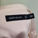 Second-Hand - Karen Millen Blush Lace Floral Embroidered Dress Size 16 - SwapUp