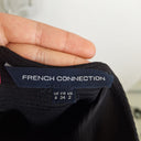 Second-Hand - French Connection Staple Ribbed Black Midi Dress Size 6 - SwapUp