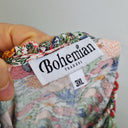 Second-Hand - Bohemian Garden Blooms Midi Dress Size XXXL - SwapUp