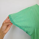 Second-Hand - Bohemian Green Apple Cotton Dress Size XXXL - SwapUp