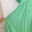Second-Hand - Bohemian Green Apple Cotton Dress Size XXXL - SwapUp
