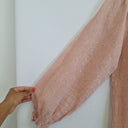 Second-Hand - Arlington Milne Apricot Linen V Panel Blouse Size XS - SwapUp