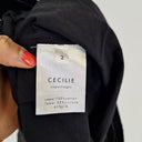 Second-Hand - Cecilie Copenhagen Contrast Stitch Silk Blend Mini Skirt Size S - SwapUp