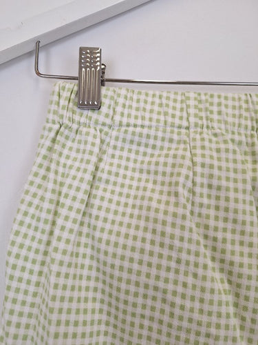 Second-Hand - Gordon Smith Gingham Tailored Capris Pants Size 10 - SwapUp