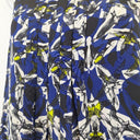 Second-Hand - Marcs Silk Blue Moth Midi Dress Size 8 - SwapUp