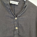 Second-Hand - Bohemiana Relaxed Drop Shoulder Linen Shirt Size S - SwapUp