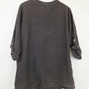 Second-Hand - Bohemiana Relaxed Drop Shoulder Linen Shirt Size S - SwapUp