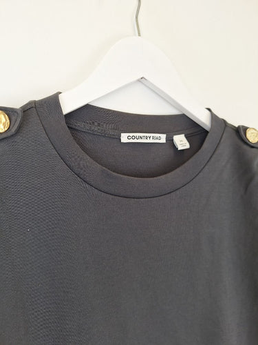 Second-Hand - Country Road Military Shoulder Strap Tank Top Size XS - SwapUp