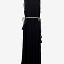 Second-Hand - Coconut Milk Funky Trim Tie Waist Maxi Dress Size S - SwapUp