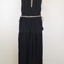 Second-Hand - Coconut Milk Funky Trim Tie Waist Maxi Dress Size S - SwapUp