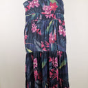 Second-Hand - Witchery Twilight Frangipani Tiered Maxi Dress Size 16 - SwapUp