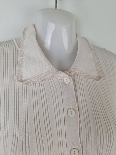 Second-Hand - Review Parchment Lina Knit Dress Size 12 - SwapUp